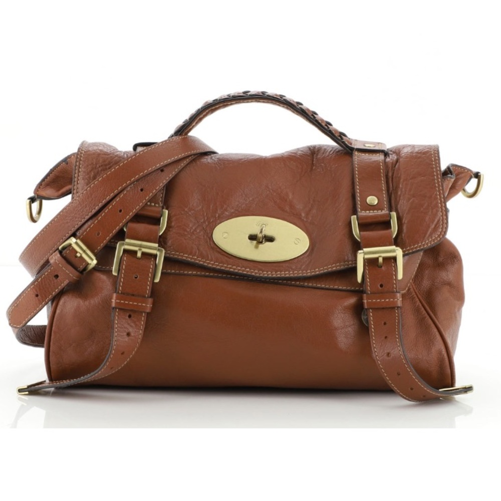 Mulberry Soft Buffalo Medium Alexa Oak Bag